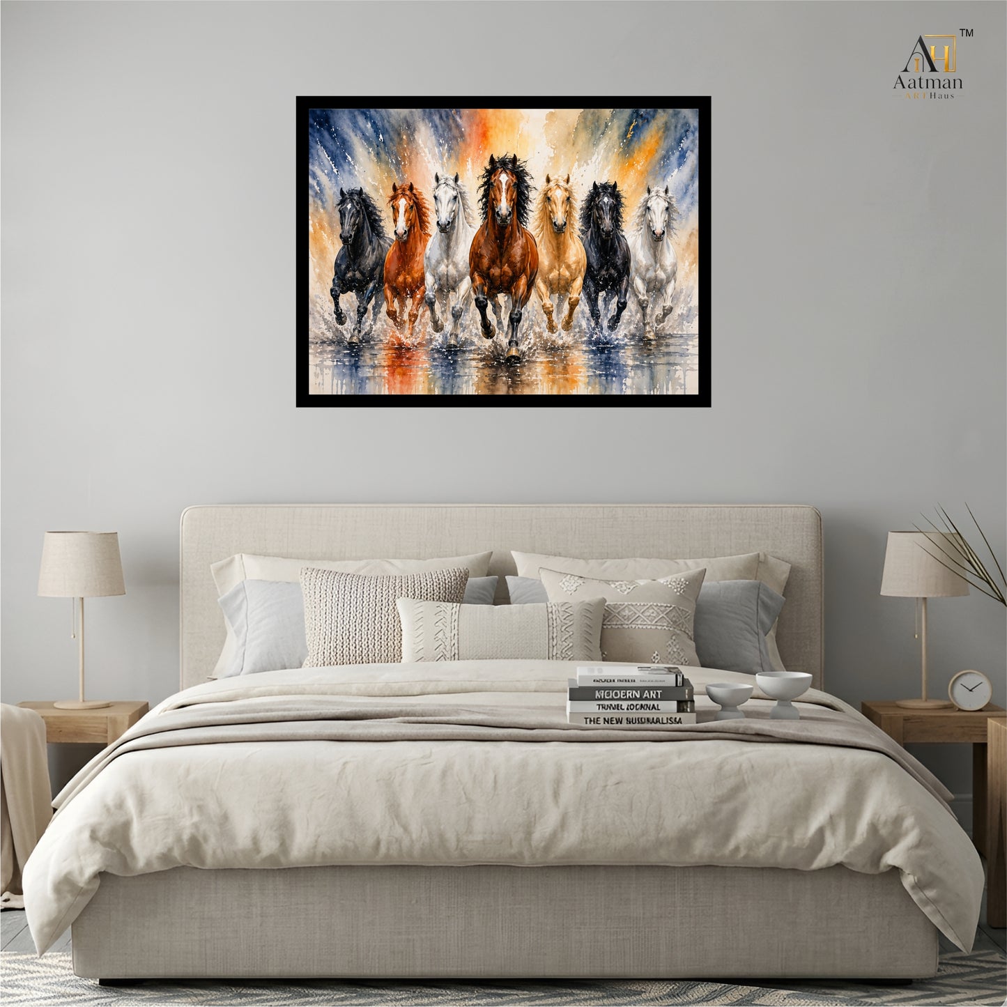 Seven Horses Wall Art
